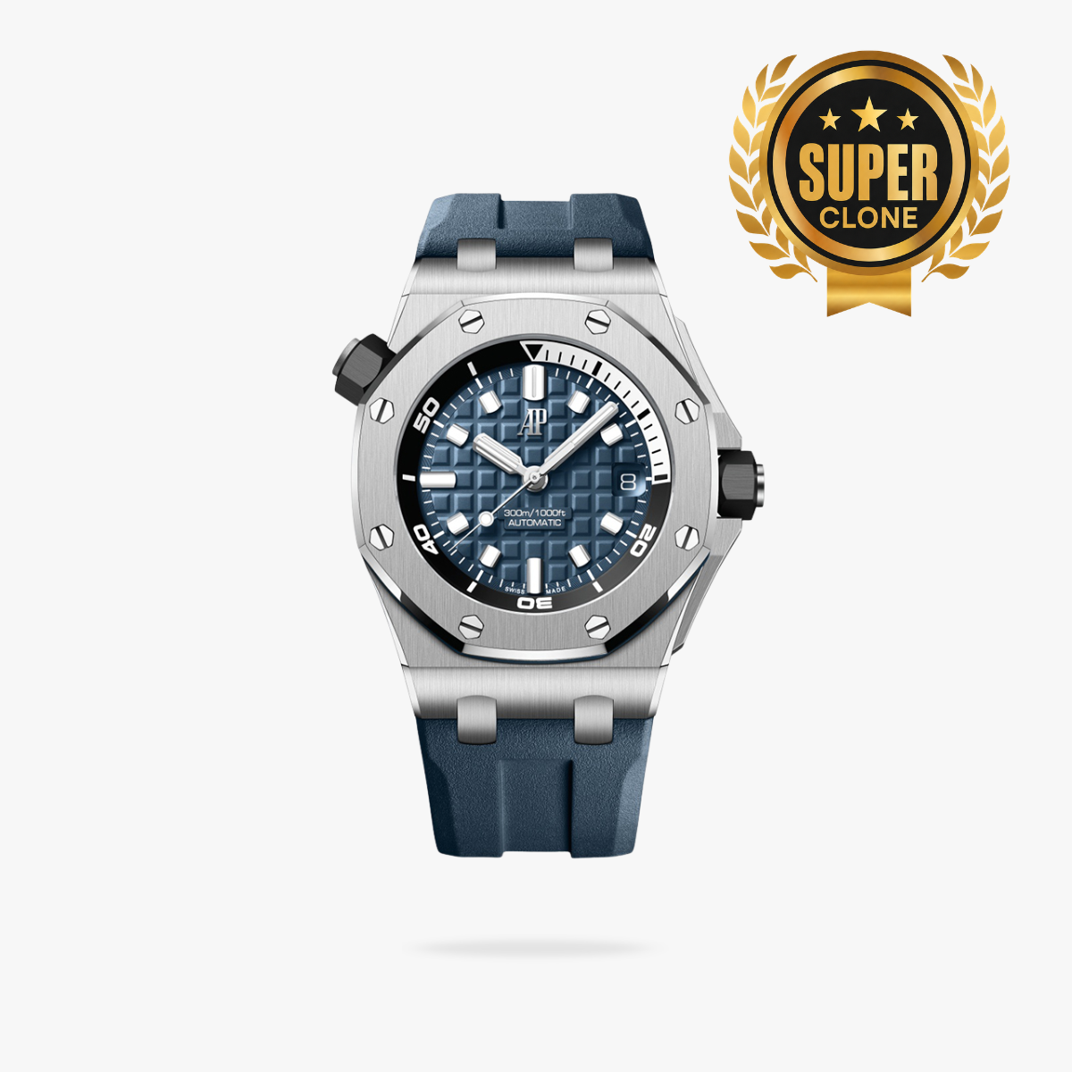 [Super Clone] Prestige Atelier Coastal Sport Diver 42mm Blue Dial Stainless Steel 3897