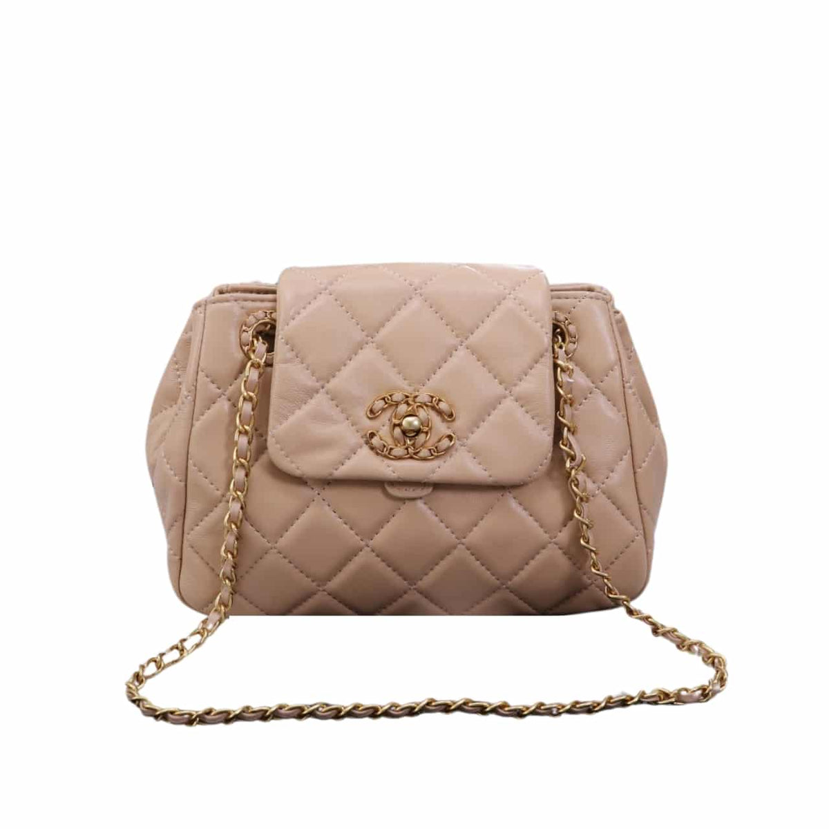 Mix Accordion Quilted Glazed Leather Flap Bag Pink 23cm 22 New Collection Bag Flap Bag