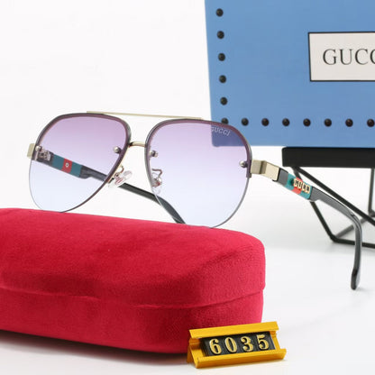 2026 7 colors plain sunglasses 6035