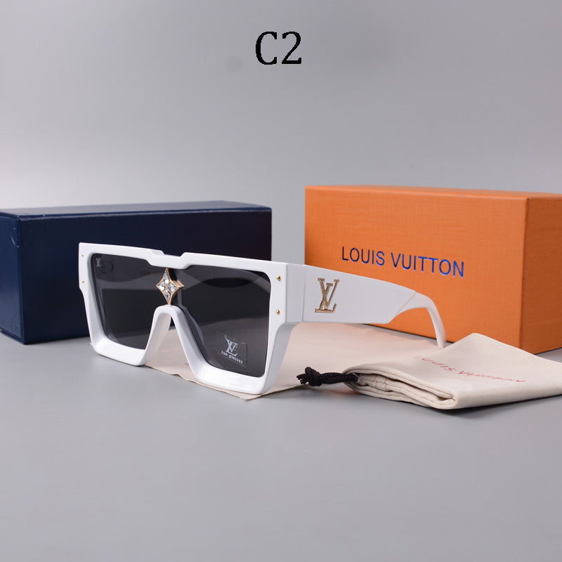 2026 new square frame unisex sunglasses 1486