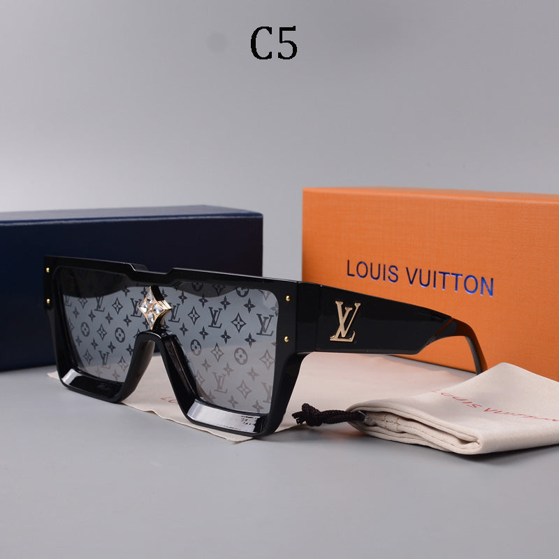 2026 new square frame unisex sunglasses 1486