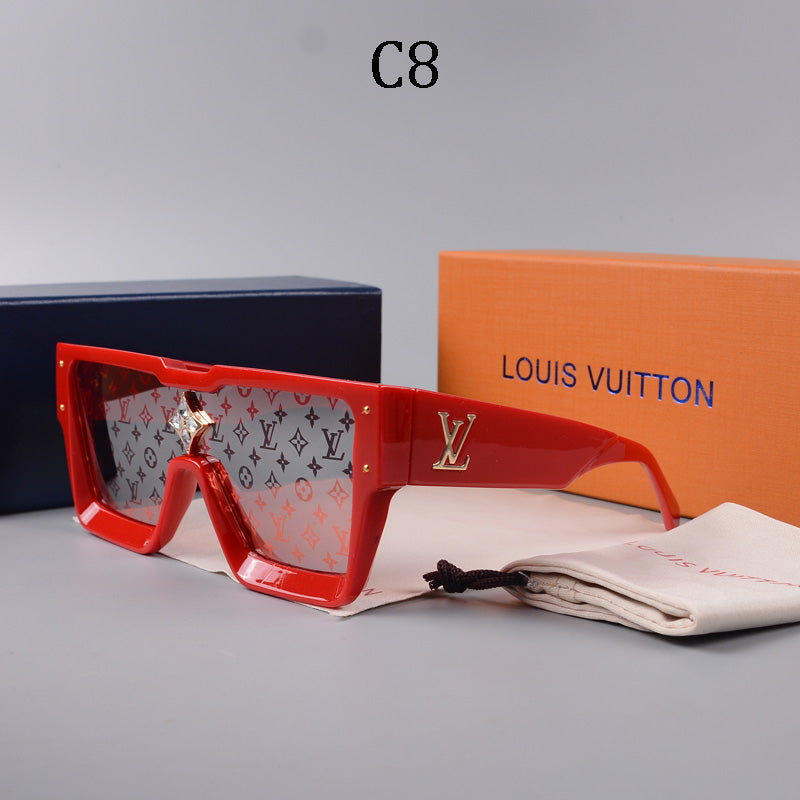 2026 new square frame unisex sunglasses 1486