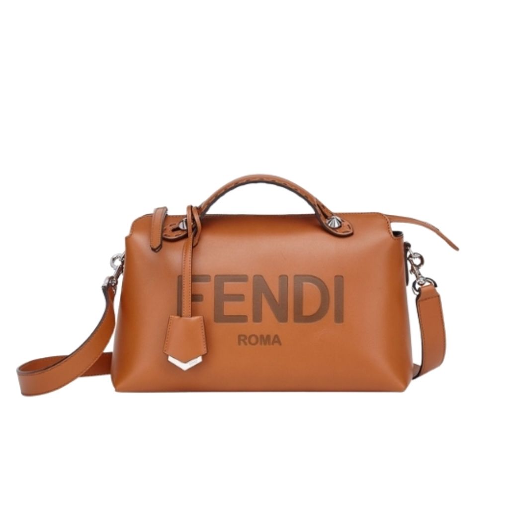 By The Way Medium Leather Boston Bag Brown 27Cm 8BL146AC9LF0NMU 22 New Collection Bag By The Way Bag