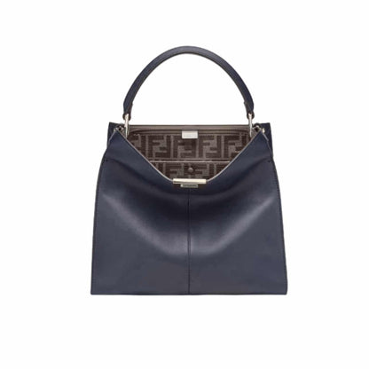 Peekaboo X Lite Medium Leather Tote Bag Black 29Cm 8BN310A5E9F19PH 22 New Collection Bag Peekaboo Bag