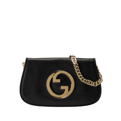 Blondie Leather Shoulder Bag Black 28Cm 699268 Uxx0G 1000 Blondie Bag