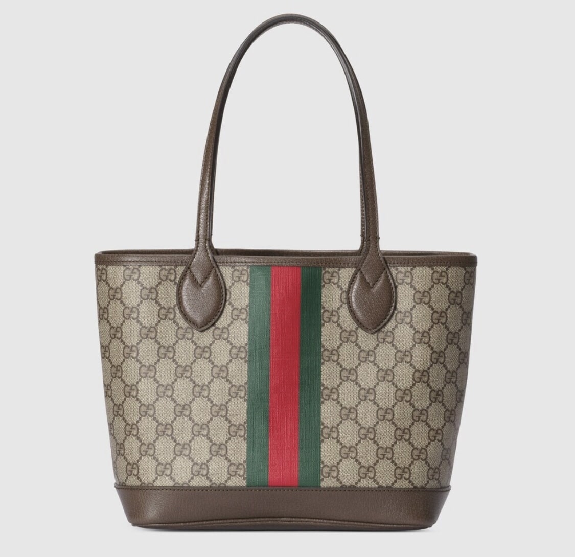 Ophidia Small GG Supreme Canvas Tote Bag Beige Ebony 25cm 726762 2aaay 9151 OPHIDIA Bag