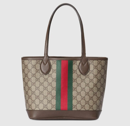 Ophidia Small GG Supreme Canvas Tote Bag Beige Ebony 25cm 726762 2aaay 9151 OPHIDIA Bag