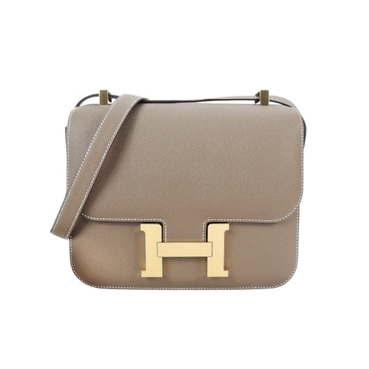 Constance Epsom Gold-tone Hardware Crossbody Bag Etoupe Rose 18Cm Constance Bag