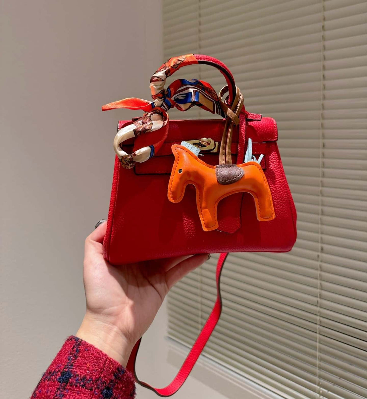 Kelly Mini Togo Espom Handbag Red 20Cm Kelly Bag