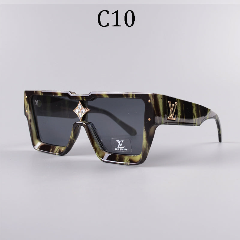 2026 new square frame unisex sunglasses 1486