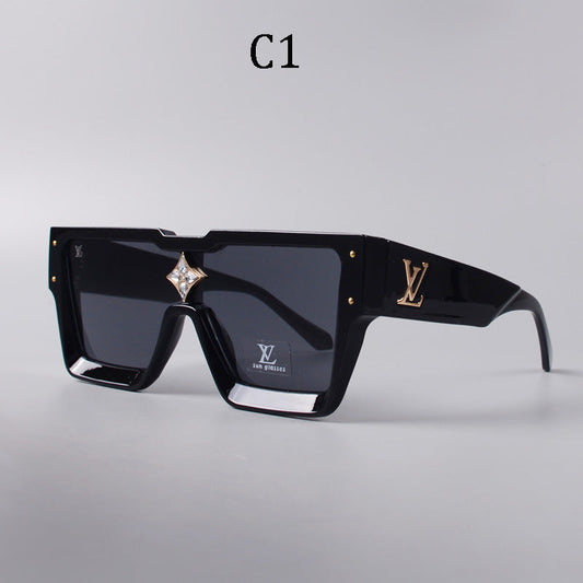 2026 new square frame unisex sunglasses 1486