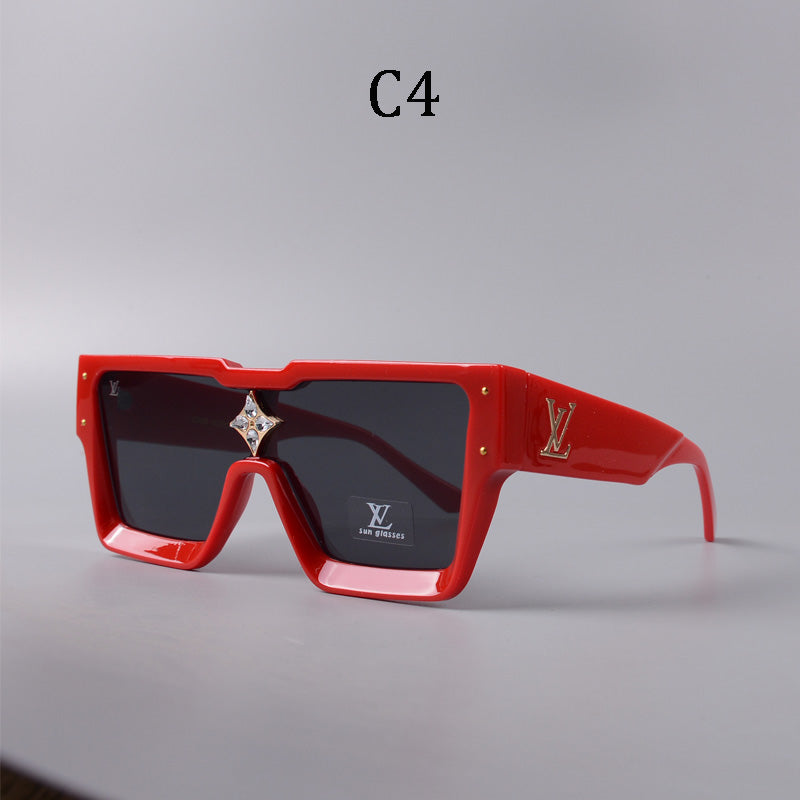 2026 new square frame unisex sunglasses 1486