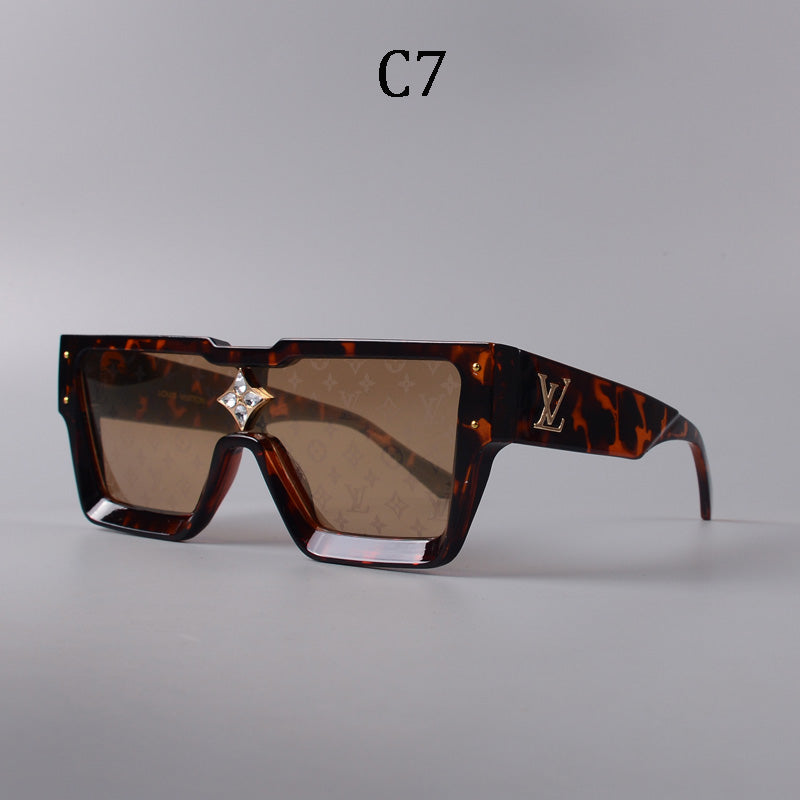 2026 new square frame unisex sunglasses 1486