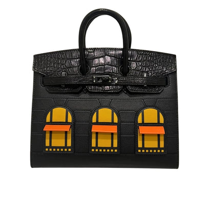 Birkin 20 Sac Faubourg Matte Alligator Handbag Black 20Cm Birkin Bag