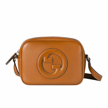 Blondie Mini Leather Shoulder Bag Brown 20Cm 820429 Aaedb 2718 Blondie Bag