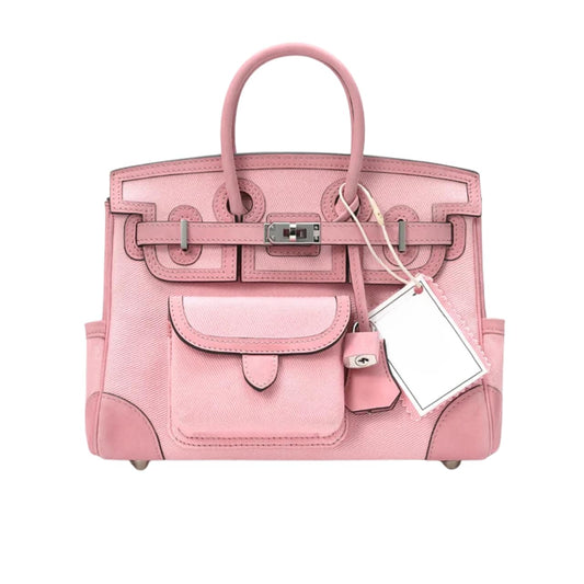 Birkin 25 Cargo Travel Bag Pink 25Cm Birkin Bag