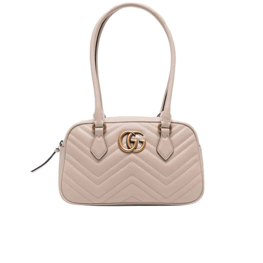 GG Marmont Small Matelasse Leather Top Handle Bag Pink 25Cm MARMONT Bag
