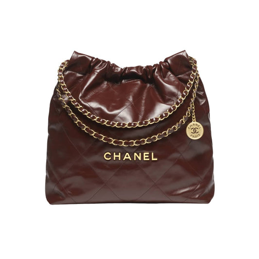 22 Large Handbag Dark Brown 41cm 22 New Collection Bag