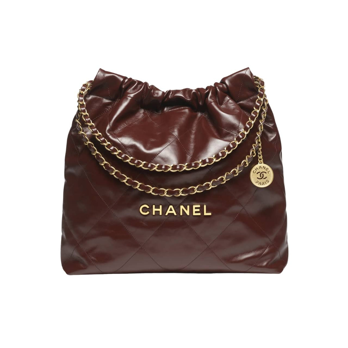 22 Large Handbag Dark Brown 41cm Classic Bag