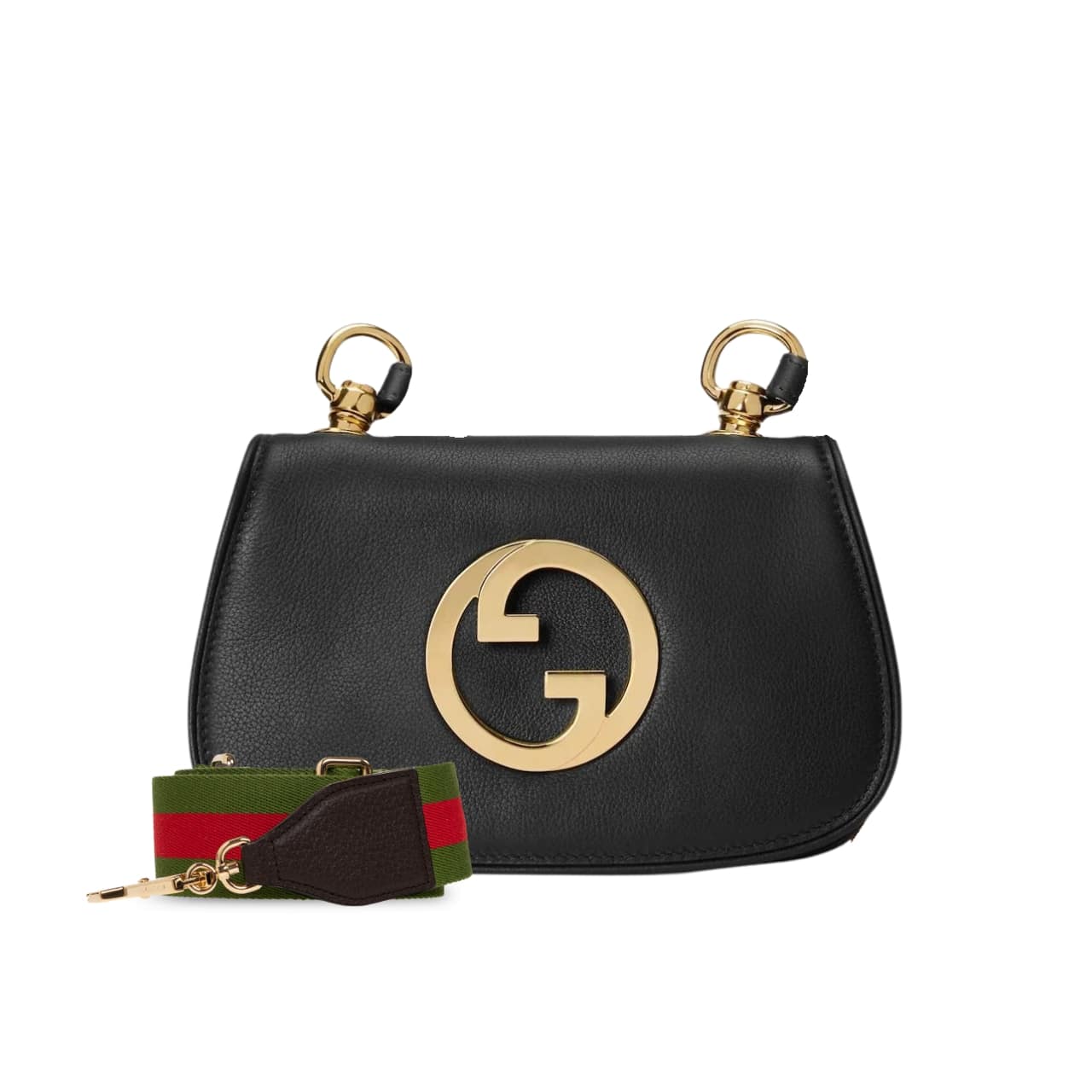 Blondie Mini Leather Shoulder Bag Black 22Cm 698643 Uxxag 1064 Blondie Bag