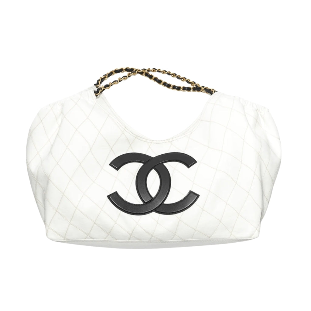 Shopping Bag Small Denim Tote Bag White Black 41cm AS6191 B23825 U8835 22 New Collection Bag Shopping Bag