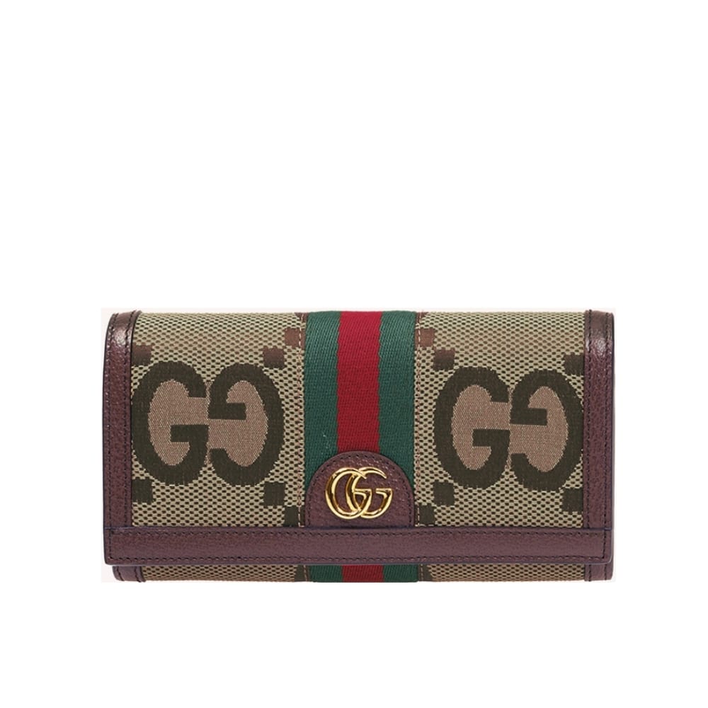 Ophidia GG Canvas Wallet Beige 19cm 523153 UKMDG 2570 OPHIDIA Bag