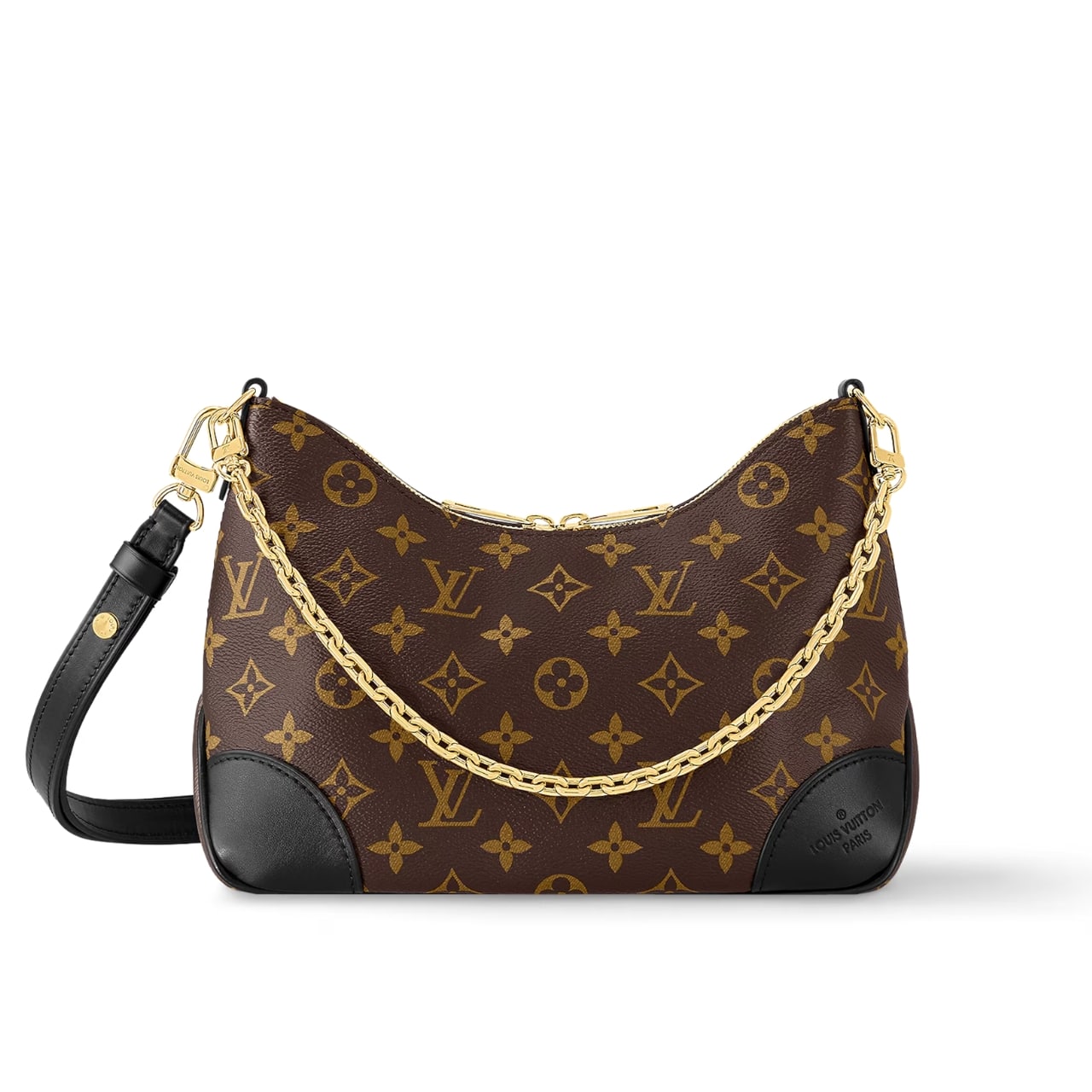 Boulogne PM Monogram Canvas Shoulder Bag Black 26Cm M45831 BOULOGNE Bag