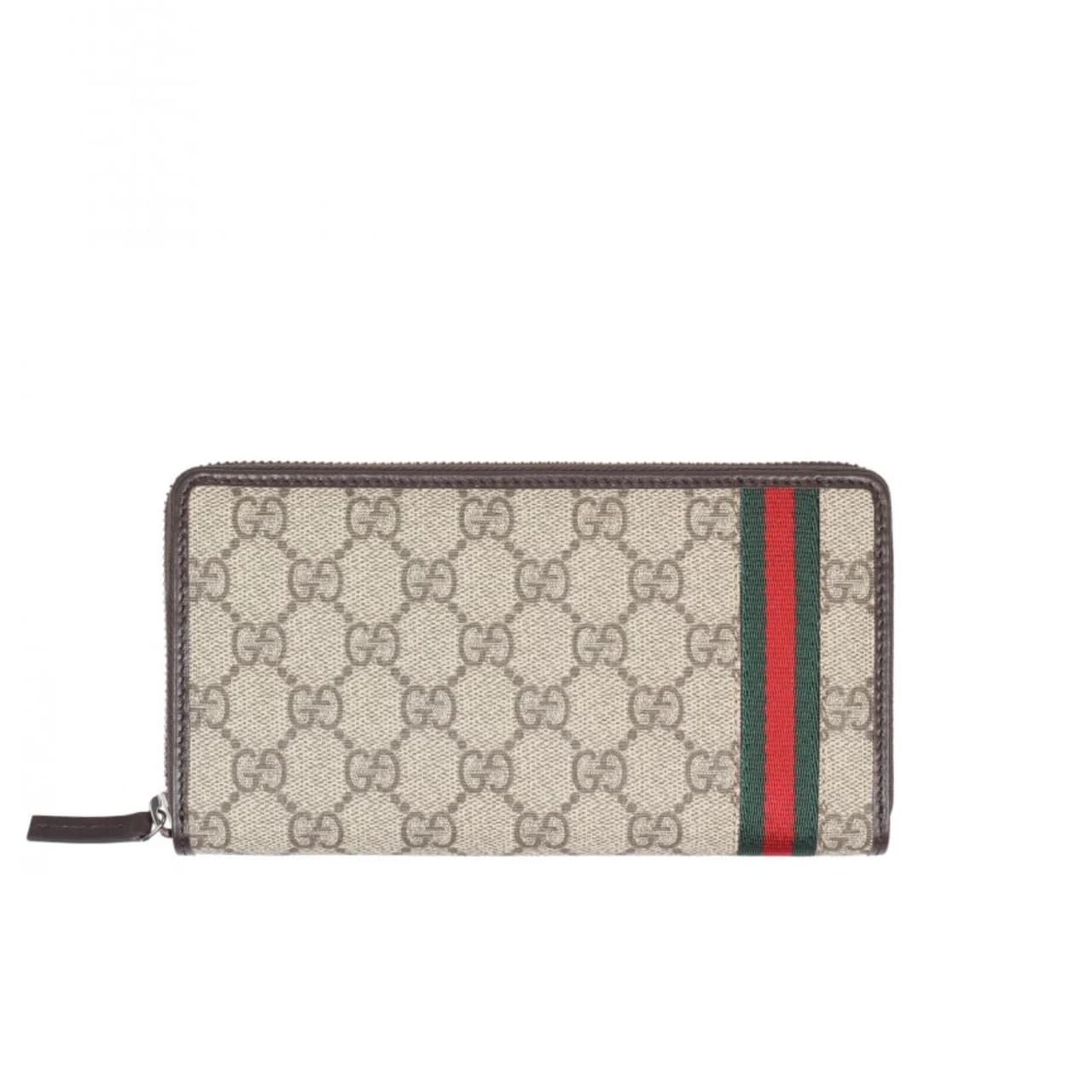 Ophidia GG Supreme Wallets Beige Ebony 21Cm Gcvn8061 OPHIDIA Bag