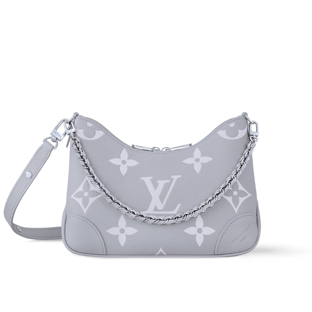 Boulogne PM Bicolor Monogram Empreinte Shoulder Bag Quartz 26cm M14211 BOULOGNE Bag
