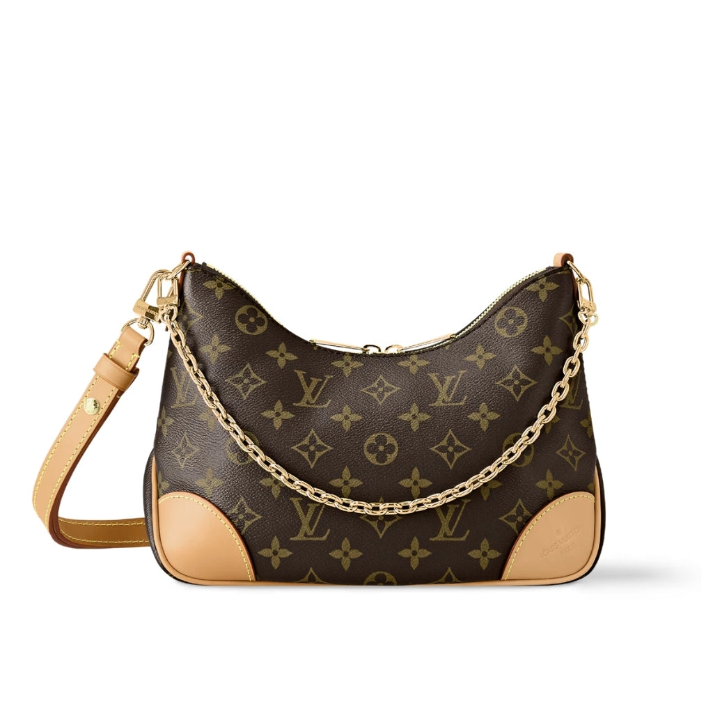 Boulogne PM Monogram Canvas Shoulder Bag Natural 26cm M45832 BOULOGNE Bag