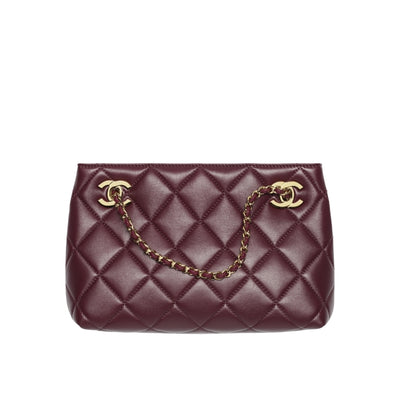 Small Shopping Bag Quilted Leather Dark Burgundy 25cm AS6248 B24030 U8393 22 New Collection Bag Shopping Bag