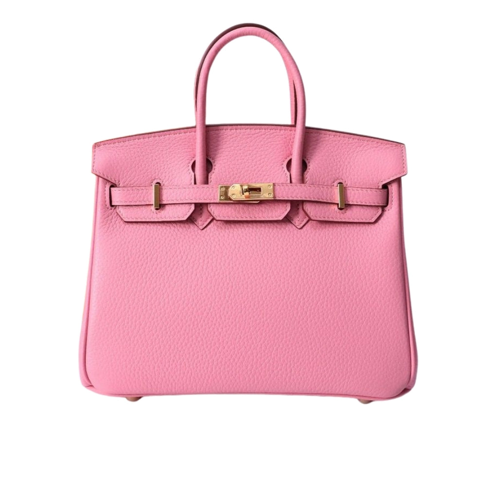 Birkin 30 Togo Leather Gold-tone Hardware Handbag Light Pink 30Cm Birkin Bag