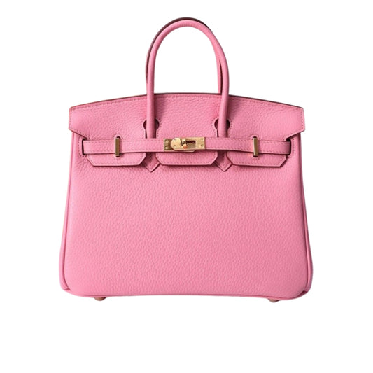 Birkin 30 Togo Leather Gold-tone Hardware Handbag Light Pink 30Cm Birkin Bag