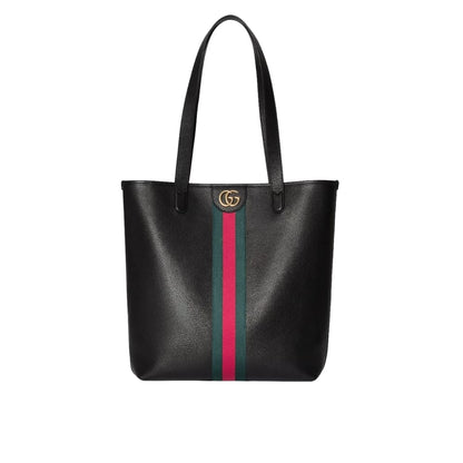 Ophidia Medium Leather Tote Bag Black 36Cm 834465 AAE1A 1042 OPHIDIA Bag