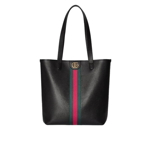 Ophidia Medium Leather Tote Bag Black 36Cm 834465 AAE1A 1042 OPHIDIA Bag