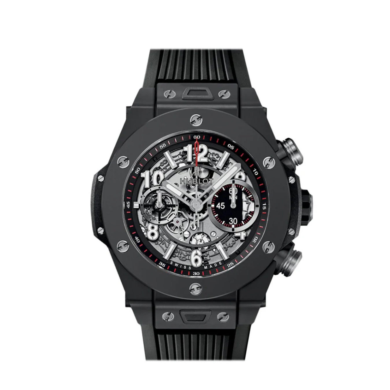 Luxury Watch Big Bang Automatic Chronograph, 45mm, Black Ceramic watch