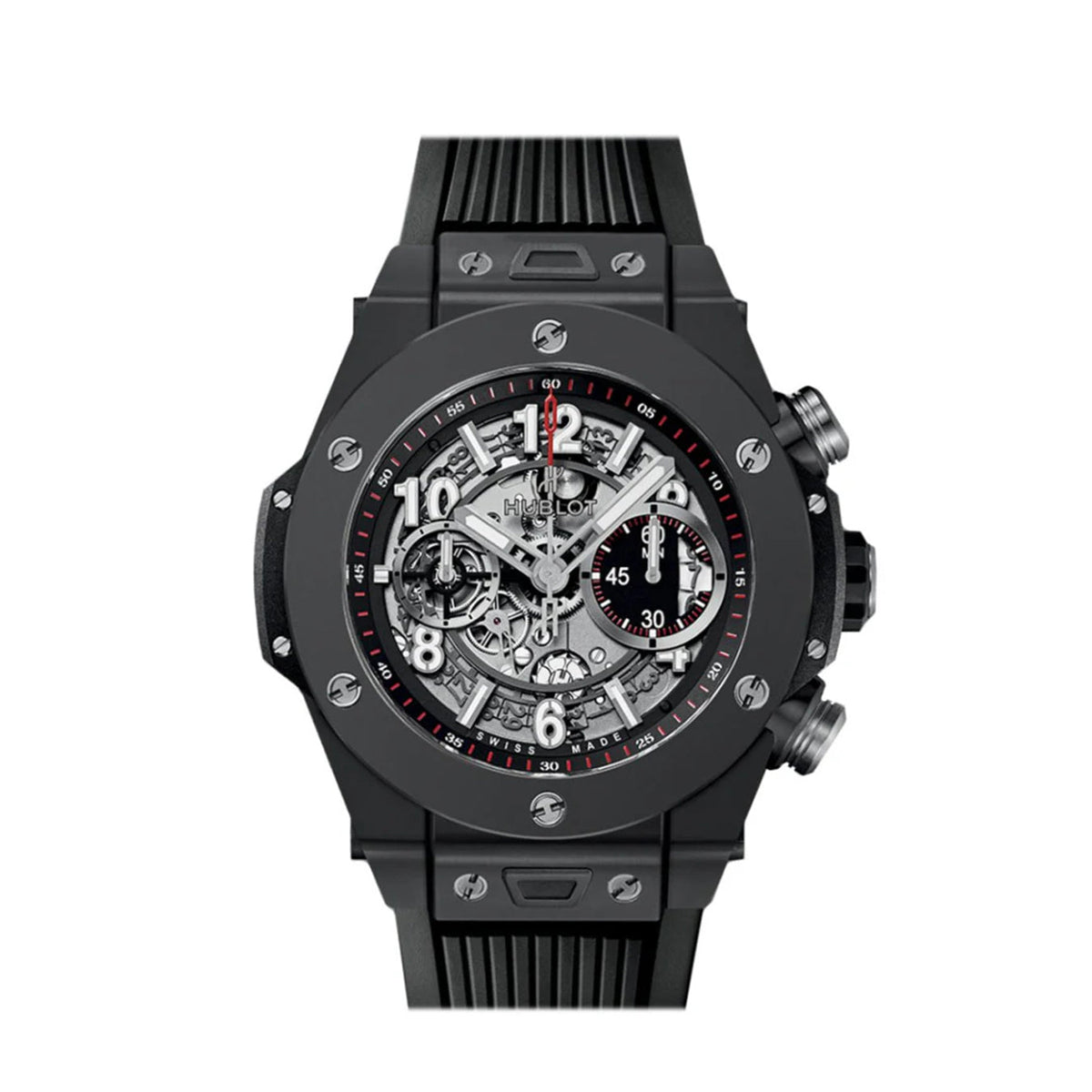 Luxury Watch Big Bang Automatic Chronograph, 45mm, Black Ceramic watch