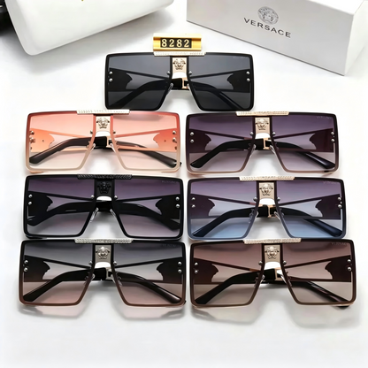 2026 High-End Leisure Travel Versatile Square Sunglasses Style 8282