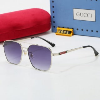 2026 6-color full frame HD lens metal thin frame sunglasses 9031