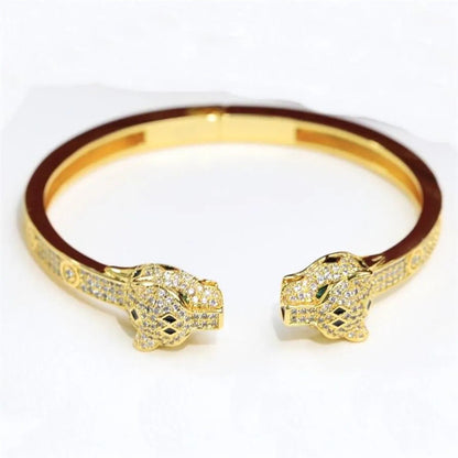 18K Celestial Panth̬re De Bracelet