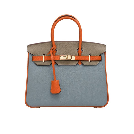 Birkin Mini Epsom Gold Hardware Handbag Multicolor 20Cm Birkin Bag
