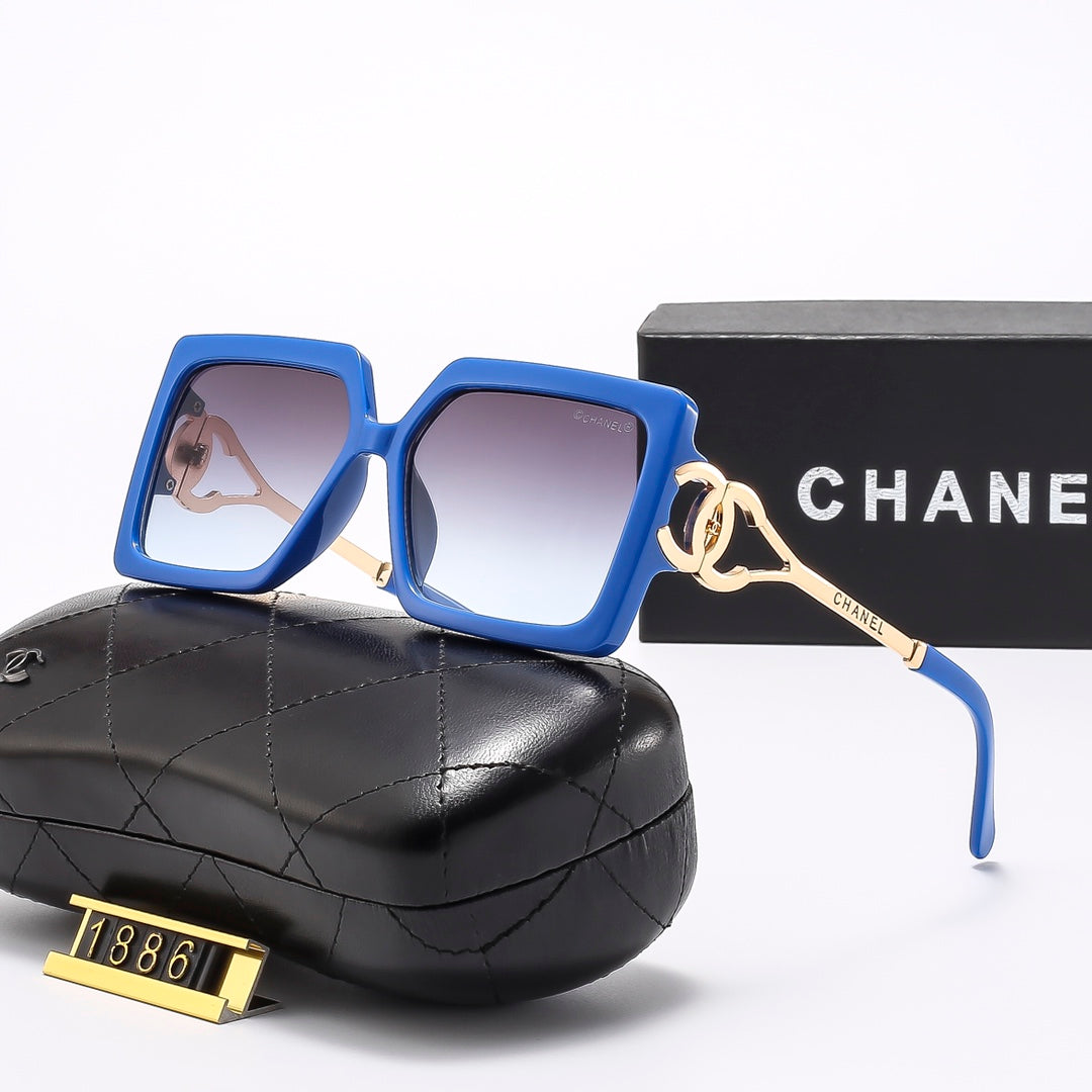 2026 Stylish C Metal Frame Sunglasses