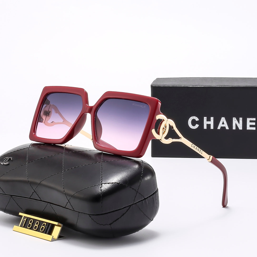 2026 Stylish C Metal Frame Sunglasses