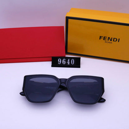2026 Fashionable F Embossed Sunglasses