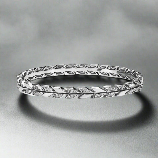 18K Celestial T Victoria Vine Diamonds Bracelet