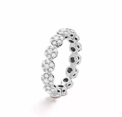 18K Celestial Fleurette Wedding Diamond Ring