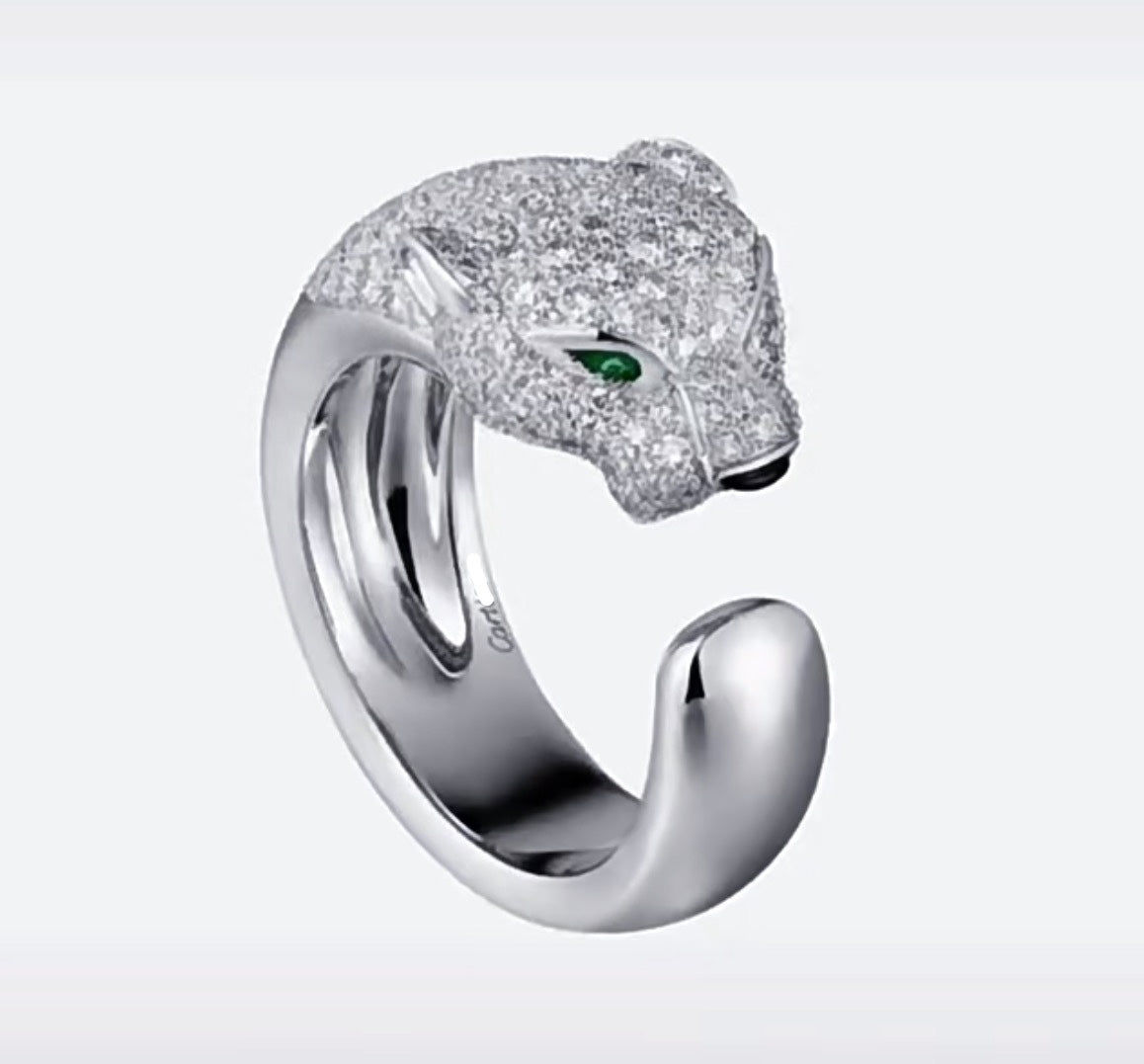 18K Celestial Panth̬re De Ring