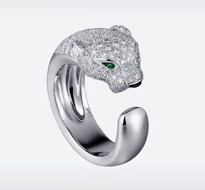 18K Celestial Panth̬re De Ring