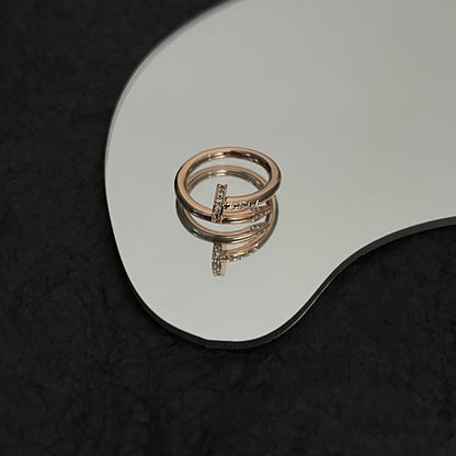 18K Celestial Juste Un Clou Diamonds Ring