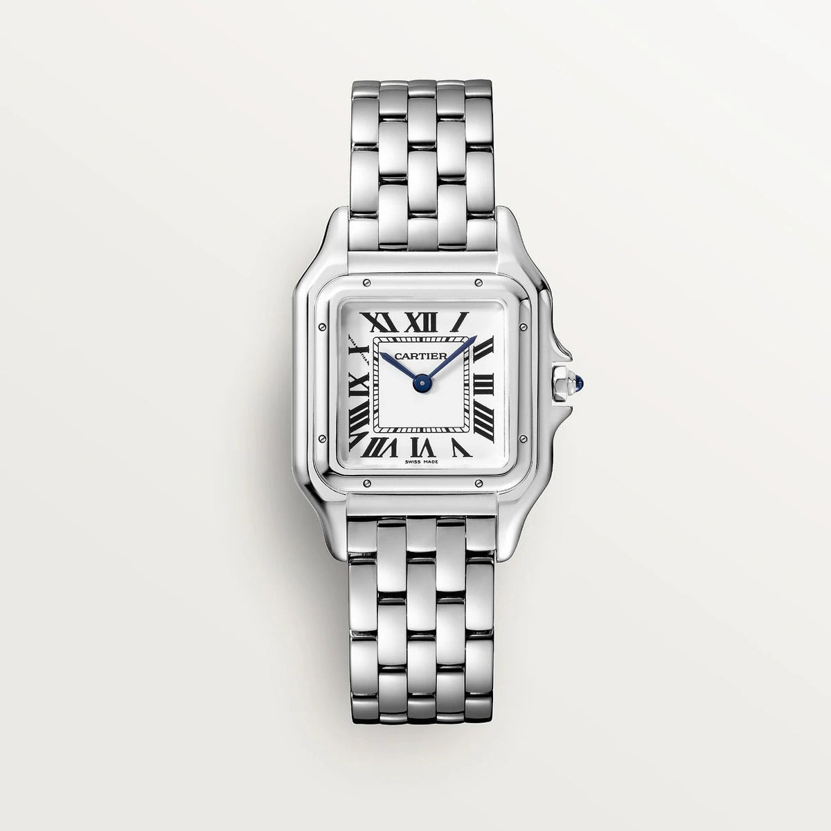 Unworn wrist watch Panthère de wrist watch Medium, Stainless Steel, 27mm x 37mm, Ref# WSPN0015, box and papers watch
